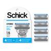 Schick Hydro 5 Sense Hydrate Razor Refills for Men, 4 Count (Pack of 1) view 1