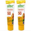 Alba Botanica Hawaiian Island Vibe Sunscreen SPF 50, 3 fl oz (Pack of 2) view 1