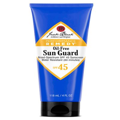 Jack Black , Oil-Free Sun Guard SPF 45 Sunscreen, 4 Fl Oz