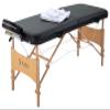 SIERRA COMFORT All-Inclusive Portable Massage Table (Black), SC-901, 27.95"D x 72.05"W x 33.07"H view 1