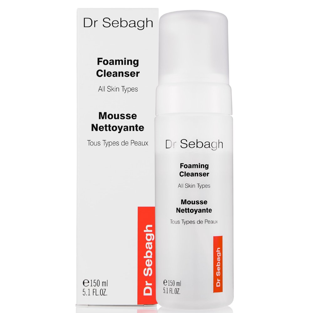Dr Sebagh 2-in-1 Toner & Cleanser (5.1 fl oz) - Gentle Face Wash - Deep Pore Cleanser & Makeup Remover - Foam Cleanser for Oily Skin - Award-Winning