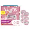 Gillette Venus ComfortGlide White Tea Women's Razor Blades, 3-Blade Razor Refills, 6 Count, Holiday Gifts for Women view 1