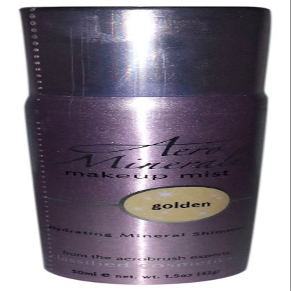 Aero Minerale Shimmer Makeup Mist, Golden