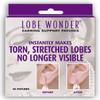 Lobe Wonder - The ORIGINAL Ear Lobe Support Patch for Pierced Ears - Eliminates the Look of Torn or Stretched Piercings - Protects Healthy Ear Lobes from Tearing - 360 Patches - Clear & Latex-Free view 2