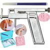 New Set of 97 Steel Ear Nose Navel Body Piercing Gun With Studs Tool Kit Professional Set view 2