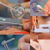 New Set of 97 Steel Ear Nose Navel Body Piercing Gun With Studs Tool Kit Professional Set view 3
