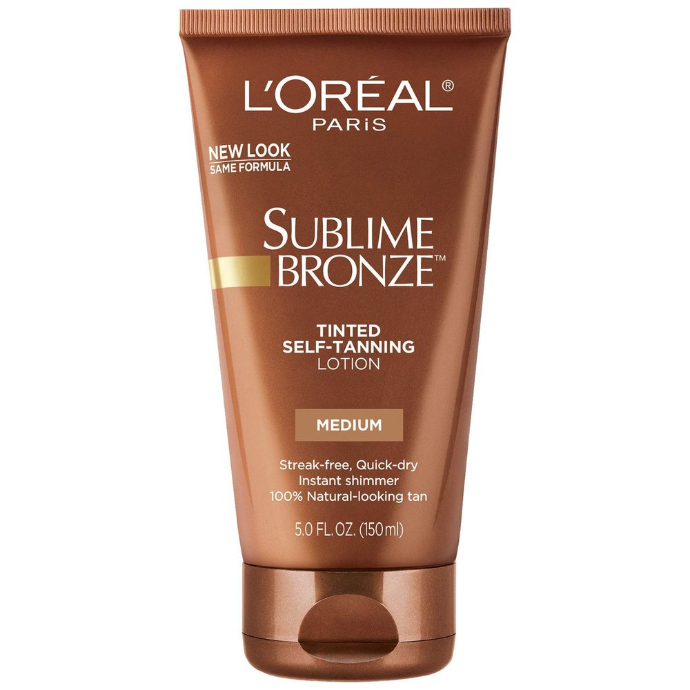 LOreal ParisSUBLIME BRONZE Tinted Self-Tanning Lotion Medium Natural Tan 5 oz