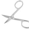 Micro Serrated INOX Stainless Steel Nail Scissors German Nail Cutter. Made in Solingen, Germany view 2