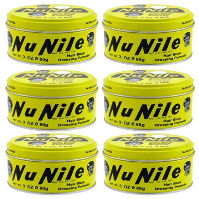 Murrays Nu Nile Hair Slick Dressing Pomade 3 oz. Jar (Case of 6)