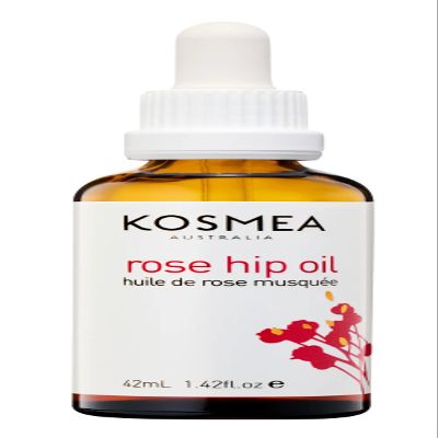 Kosmea Rosehip Oil Sustainably Harvested, Anti-Aging Benefits for Face & Body Premium Quality Oil Using the Entire Fruit, Seed & Skin - 1.42 fl oz