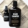 Big Forest Beard Growth Shampoo; All Natural & Organic Facial Hair Wash; Mens Liquid Soap Lathers Big and White, 9 Ounce Bottle view 3