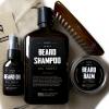 Big Forest Beard Growth Shampoo; All Natural & Organic Facial Hair Wash; Mens Liquid Soap Lathers Big and White, 9 Ounce Bottle view 4