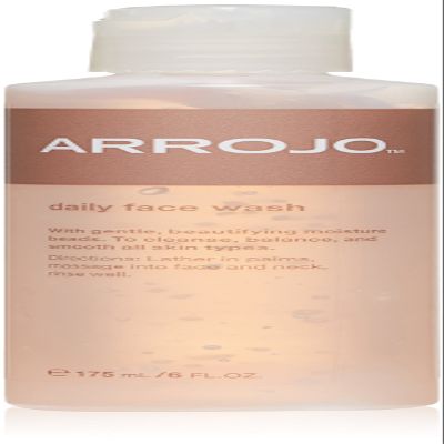 ARROJO Daily Facial Cleanser  Hydrating Face Wash for Women & Men  Face Cleanser w/ Moisture Beads & Minerals  Cleansing, Balancing, & Smoothing Facial Skin Care Products for All Skin Types (6 oz)