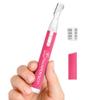 Facial Hair Trimmer for Women Facial Hair Removal, Womens Shaver for Upper Lip Chin Eyebrow, Compact Dual Blade Electric Razor for Ladies Face Hair Remover - Color Varies view 1