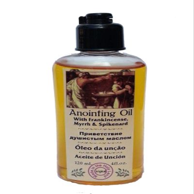 Anointing Oil with Frankincense, Myrrh and Spikenard 120ml by Jerusalem Anointing Oil