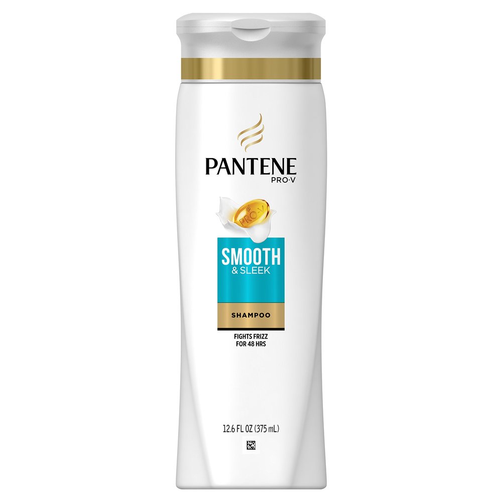 Pantene Pro-V Shampoo, Smooth & Sleek with Argan Oil, 12.6 Ounce