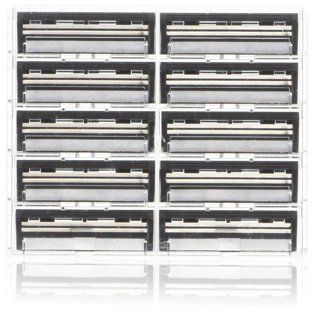 100 Personna Twin 2 ( TWIN II ) Razor blades - Compatible with GIllette's Trac 2 Razor system