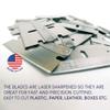 CANOPUS Single Edge Industrial Razor Blades, 100% Made in USA, Heavy Duty Straight Edge Razors, Box & Carton Cutter Replacement Blades, Glass & Paint Scraper Razor Blades (Box of 100) view 4