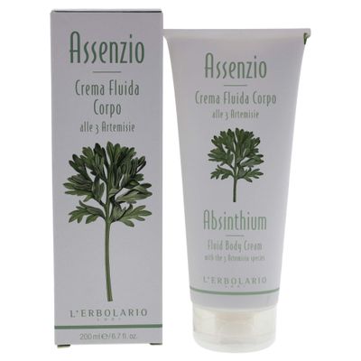 LErbolario Body Cream  Moisturizing Body Butter for All Skin Types  Revitalizing and Firming Skin Care with Herbal Notes - Absinthium  6.7 oz