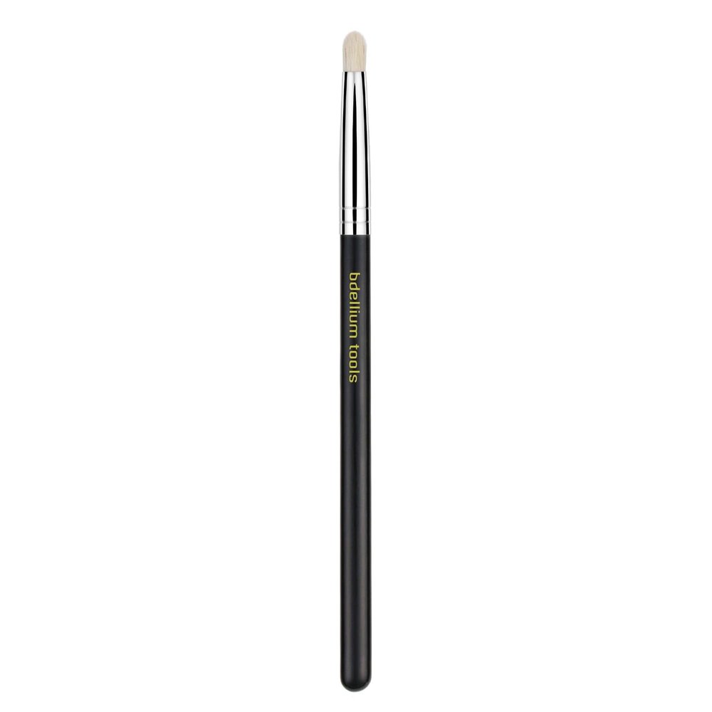 Bdellium Tools Professional Makeup Brush - Maestro Series 780 Pencil - With Mix of Soft Synthetic & Natural Fibers, For Blending Eye Makeup (Black, 1pc)