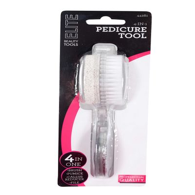 Swissco 4-In-1 Pedicure Tool, Colors Vary, 1 ea