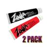 Zinka Colored Sunblock Zinc Waterproof Nosecoat 2 Pack Bundle - Black Red view 1