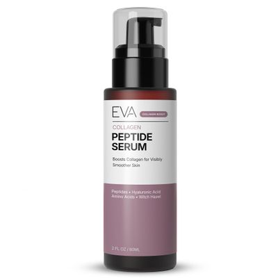 Eva Naturals Collagen Multi Peptide Serum for Face, Anti Aging, 2 oz
