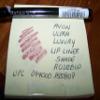AVON ULTRA LUXURY LIP LINER IN SHADE ROSEBUD .04 OZ EACH view 1