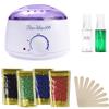 Portable Electric Wax Warmer Kit for Total Body Hair Removal - Melting Pot Hot Wax Heater with Accessories for Facial, Bikini, Armpit Waxing at Home for All Genders view 1
