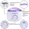 Portable Electric Wax Warmer Kit for Total Body Hair Removal - Melting Pot Hot Wax Heater with Accessories for Facial, Bikini, Armpit Waxing at Home for All Genders view 4