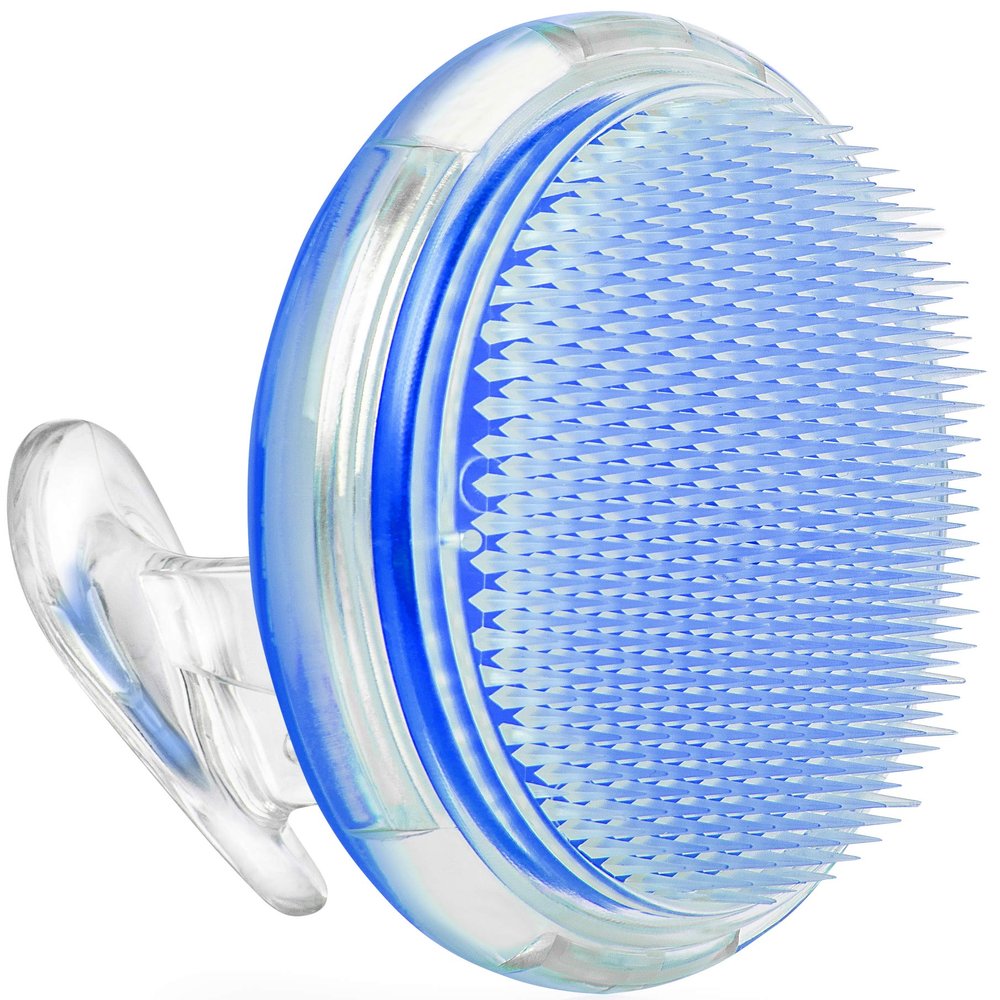 Dylonic Exfoliating Body Scrub Razor Bump Brush and Ingrown Hairs Solution - Skin Exfoliator for Body Shaving Irritation, Strawberry Legs, Armpit, Bikini Line - Exfoliator Scrubber Loofah