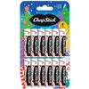 ChapStick Bulk Lip Balm, Candy Cane Packs (12 Sticks)  Fresh & Minty Lip Moisturizer, Stocking Stuffer, 0.15 Oz Ea view 1