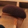 AnHua 2 Pcs Women Girls Hair Styling Insert Hair Styler Clip Stick Bun Braid Maker Hairdressing view 2