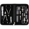 3 Swords Germany  Manicure Pedicure kit Set with Genuine Leather case - Made in Solingen/Germany view 1