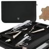 3 Swords Germany  Manicure Pedicure kit Set with Genuine Leather case - Made in Solingen/Germany view 4