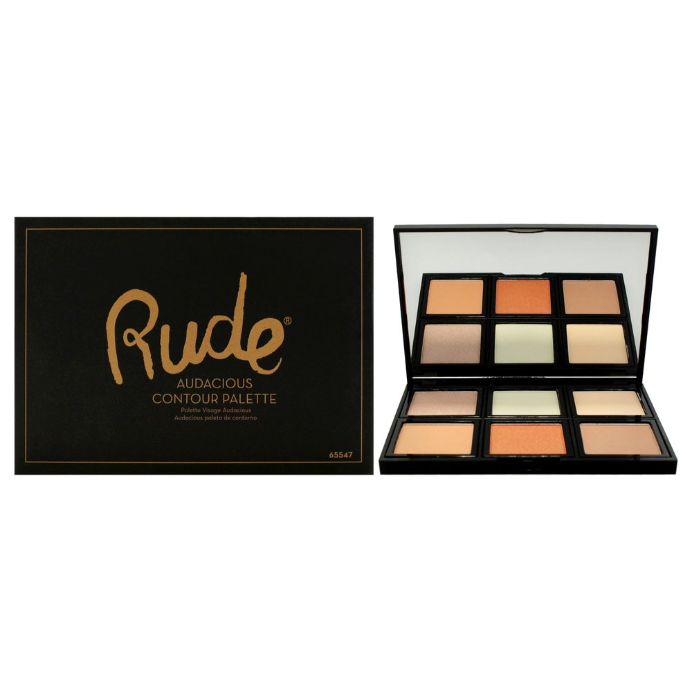 Audacious Contour Palette by Rude Cosmetics for Women - 0.634 oz Makeup