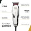 Wahl Professional 5 Star Hero Trimmer, Corded, Adjustable T-Blade, Lightweight Rotary Motor, Includes 3 Guides for Precision Lining view 3