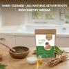 Foodherbs Vetiver Root Powder  Natural Herbal Powder for Skin, Hair & Aromatherapy | Cooling & Soothing | Non-GMO | No Additives  100g / 3.5oz | Thanks Giving view 2