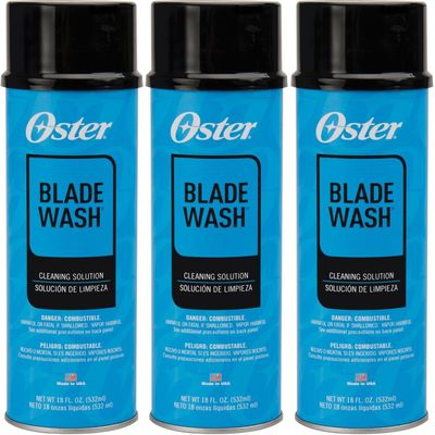 (3 Pack) Oster Blade Wash Liquid Blade Dip, 18-Ounces
