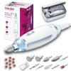 Beurer MP62 Professional Nail Drill Kit, Portable Electric File Machine with 10 Attachments & 10 Sanding Bands, Efile Dremel for Acrylic Gel Manicure and Pedicure, LED Light, with Storage Case view 1