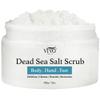 Vivo Per Lei Body Scrub - Exfoliating Body Scrub with Dead Sea Minerals - Dead Sea Salt Scrub for Hands & Legs - Body Exfoliant for a Supple Beach Body - 350 g/ 12.34 oz view 1