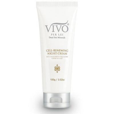 Vivo Per Lei Dead Sea Night Cream - Moisturizing Night Cream for Face - 3.52 Oz