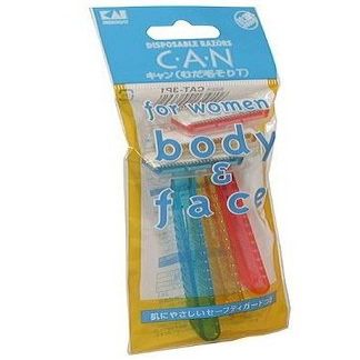 Kai Razor Disposable Razors for Ladies T-Shaped, 3 count
