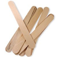 Cotton Orchid Bulk Medium Wood Eye/Lip Wax Spatula Applicator 5.5 x 1/4in 10,000 Pieces