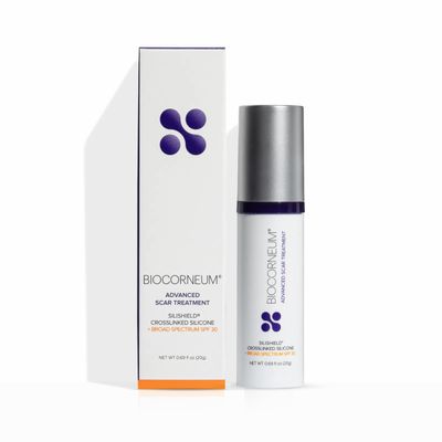 Biocorneum Advanced Scar Treatment with Silishield & SPF 30 20g  Fast-Drying, Water-Resistant Silicone Scar Gel - Surgeon Recommended Scar Removal for New & Old Scars - Suitable for Children