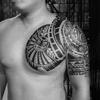 Waterproof Temporary Tattoos Paper Sticker Dwayne Johnson Totem Large Body Art (Temporary Tattoos) view 4