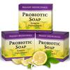 Candida Freedom Masseys CF 100% Natural Probiotic Soap - Powerful Tea Tree and Lemon Body Soap - 4oz Lemon Scent view 1