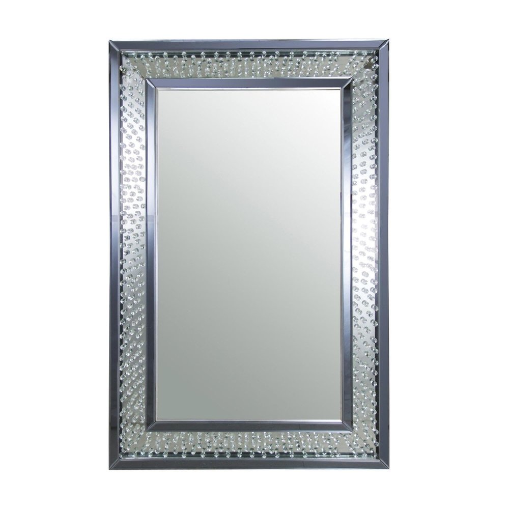 ACME Nysa Accent Mirror (Wall) - 97387 - MIrrored
