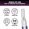 Wahl Clean & Confident Female Battery Pen Trimmer with Rinseable Blades for Eyebrows, Facial Hair, & Light Grooming- Hygienic Grooming & Easy Cleaning with Battery Included - Model 5640-100 view 2