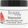 Eclectic Lady Watermelon Satin and Silk Cream, Body Cream, Body Lotion, 2 oz - Shea Butter, Aloe, Silk Amino Acids, Vitamin E, Phthalate-Free, Handcrafted in USA - Perfect For Women view 1